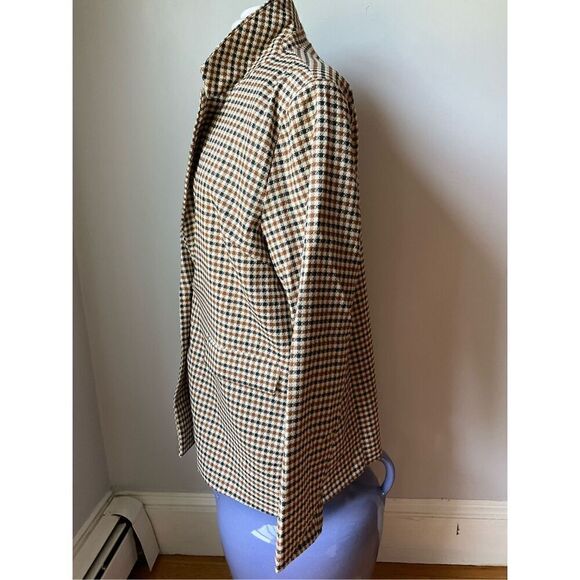 Polagram Plaid Blazer, L. Perfect layering Piece for Fall! Prep, Office Siren, s - Picture 9 of 16